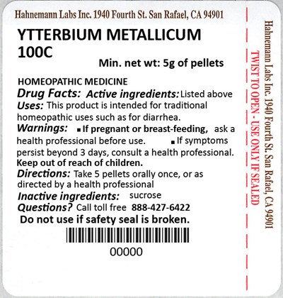 Ytterbium Metallicum 100C 5g.jpg Ytterbium Metallicum 100C 5g - Ytterbium Metallicum 100C 5g
